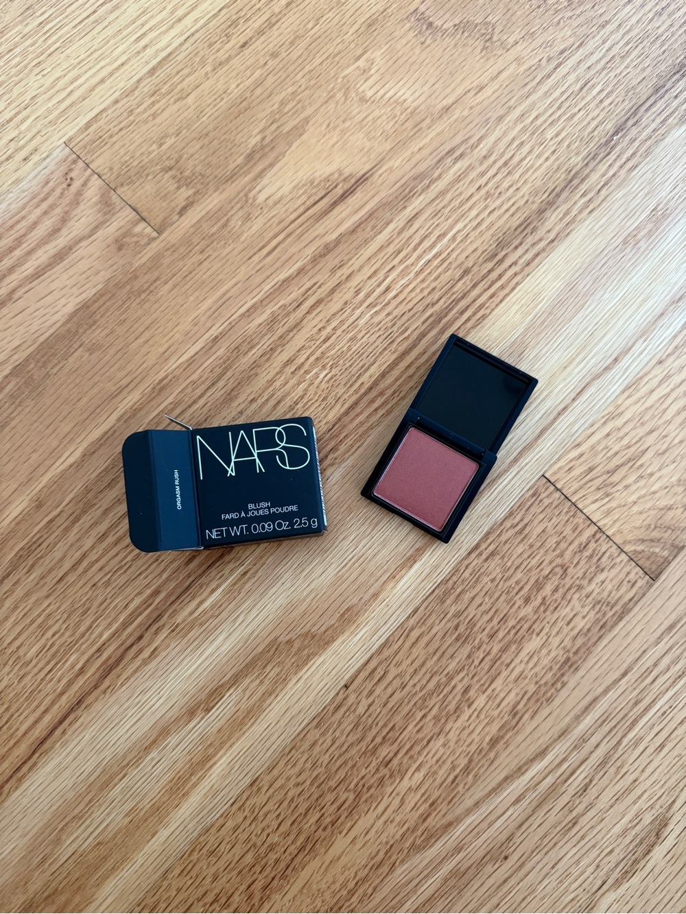 NARS blush orgasm rush travel size